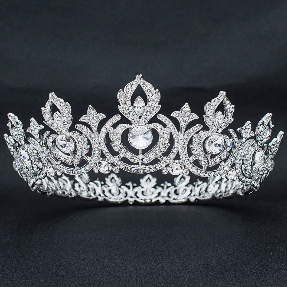 identifikation Optimal på den anden side, Real Austrian Crystal Rhinestone Bridal Full Princess Tiara Crown Diadem  Women Wedding Hair Accessories Jewelry Sha8642 - Hair Jewelry - AliExpress