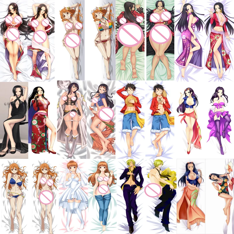 

Noveber update Anime ONE PIECE Luffy Nami Boa Hancock Nico Robin Zoro Sanji hugging Body pillowcase Dakimakura body pillow cover