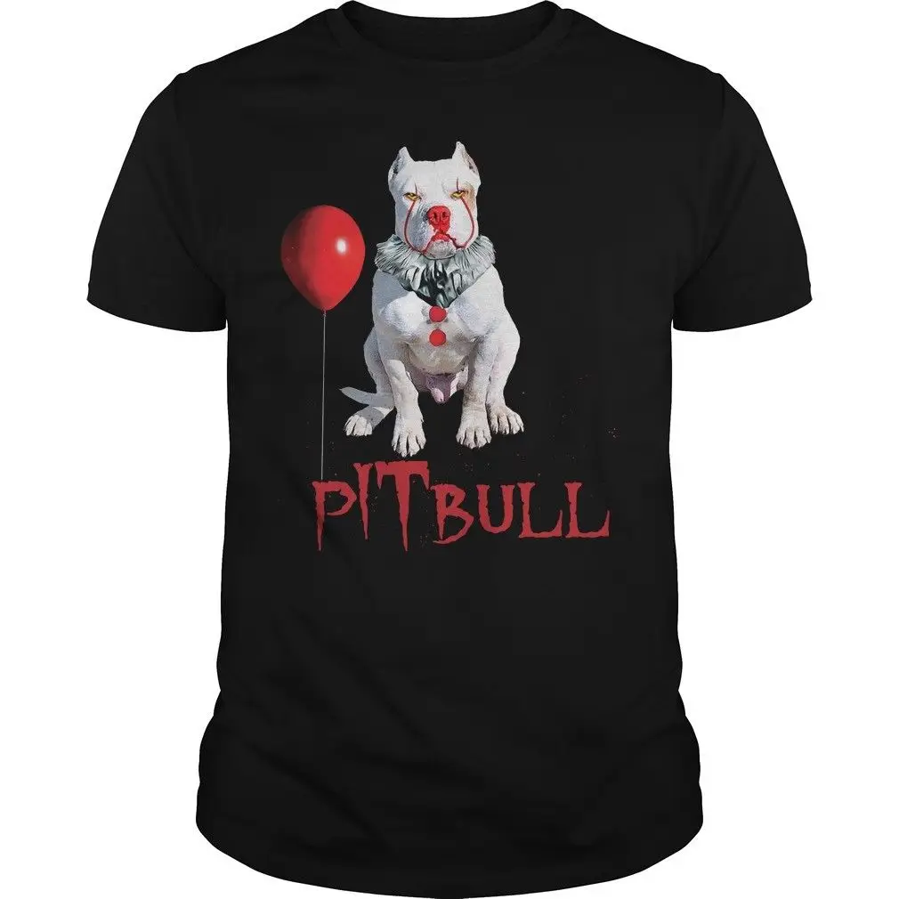 

Pitbull Pennywise Shirt Cartoon t shirt men Unisex New Fashion tshirt free shipping top ajax 2018 funny t shirts 100% Cotton