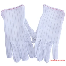 5 пар антистатические перчатки оборудование Рабочие перчатки антистатические пыле электронный детектор толщины краски пищевой безопасности