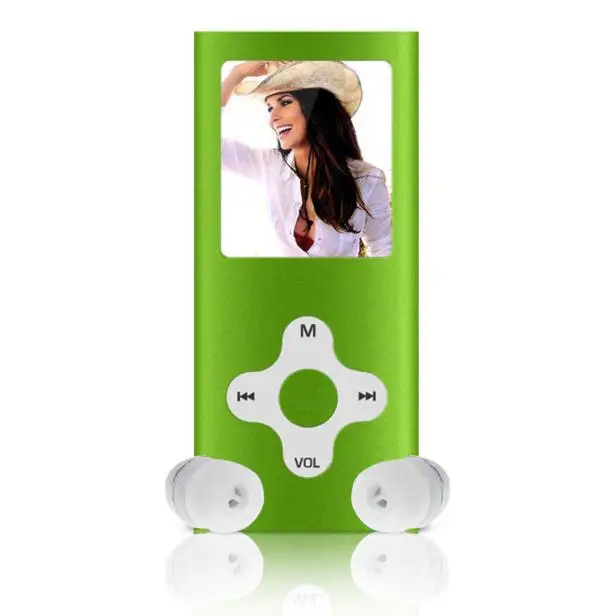 HIPERDEAL Mp3 плеер 8 ГБ тонкий цифровой MP3 плеер ЖК-экран FM Радио Видео игры MovieHW HW - Цвет: GN