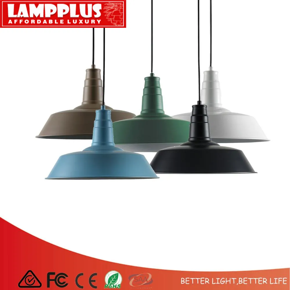 

Lampplus Nordic Vintage Barn Loft RH Pendant light Droplight Ceiling lamp for bedroom living room study hotel room iron Painted