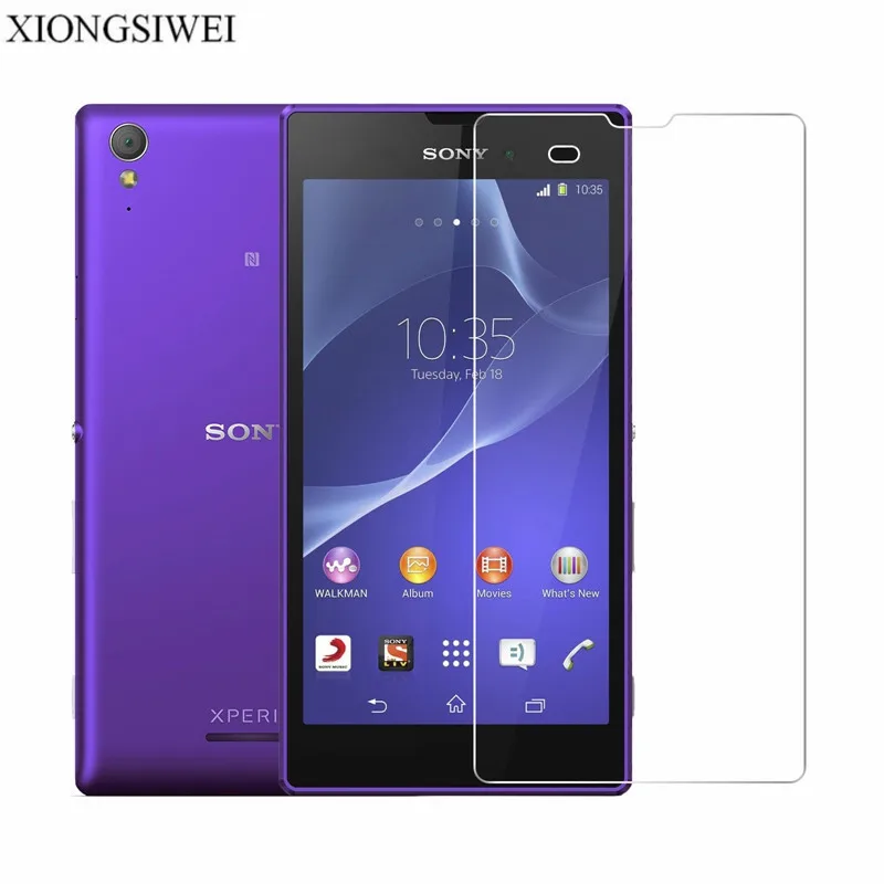 

2.5D 0.26mm 9H Premium Tempered Glass For Sony Xperia T3 D5103 Screen Protector Toughened protective film For Sony T3 Glass *