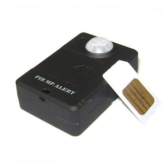 

Mini Wireless PIR MP. GSM Alert with Infrared Inductive Probe Anti-theft Motion Detection Alarm System Audio Monit Forecum A9
