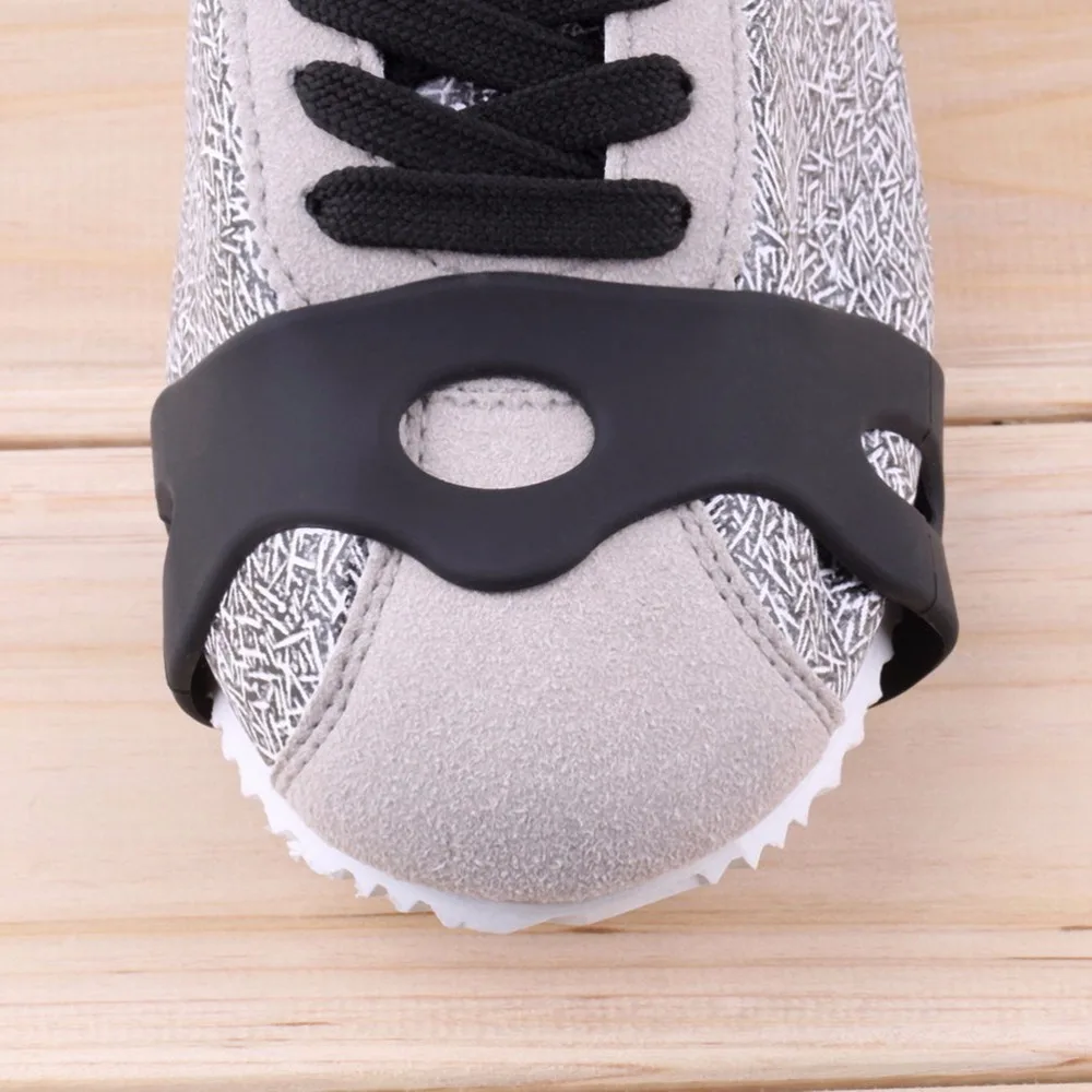 1 пара прочных нескользящих 5-обувь с заклепками покрывает снег ледолазание шипы Захваты Crampon бутсы Открытый Дорожный инструмент