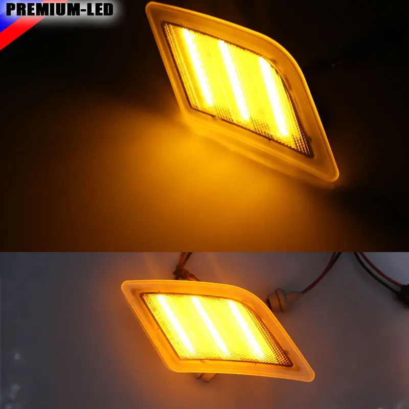 2 Euro Klar Objektiv Bernstein Fuhrte Seitenmarkierungsleuchten Fur 2008 2011 Mercedes Benz W204 C250 C300 C350 2008 2013 C63 Amg Light For Light For Mercedes Benzlight Led Aliexpress