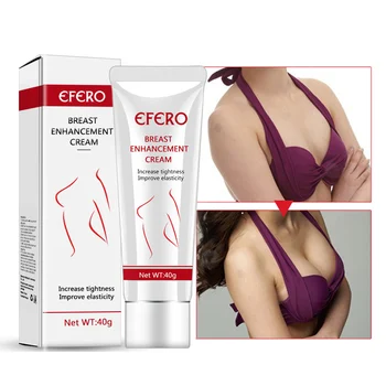

2pcs Breast Enlargement Cream Boobs Plump Full Elasticity Breast Enhancer Increase Tightness Big Bust Body Cream Massage Cream