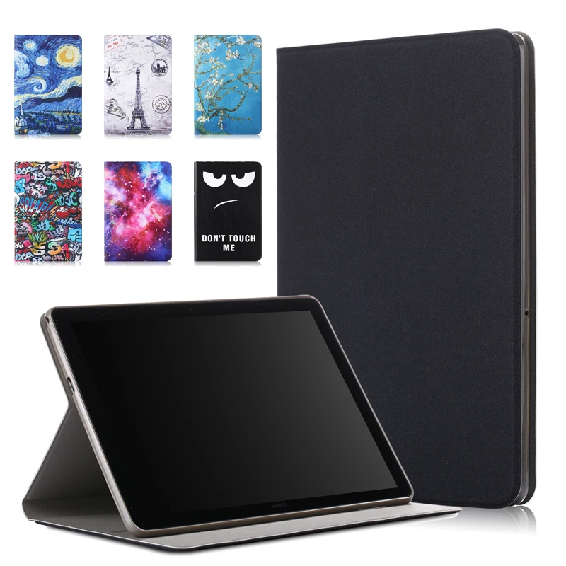 

for Huawei Mediapad T5 10 Case Silicon PU Leather AGS2-W09/L09/L03/W19 10.1" Cover Fundas for Huawei Mediapad T5 10 Tablet case