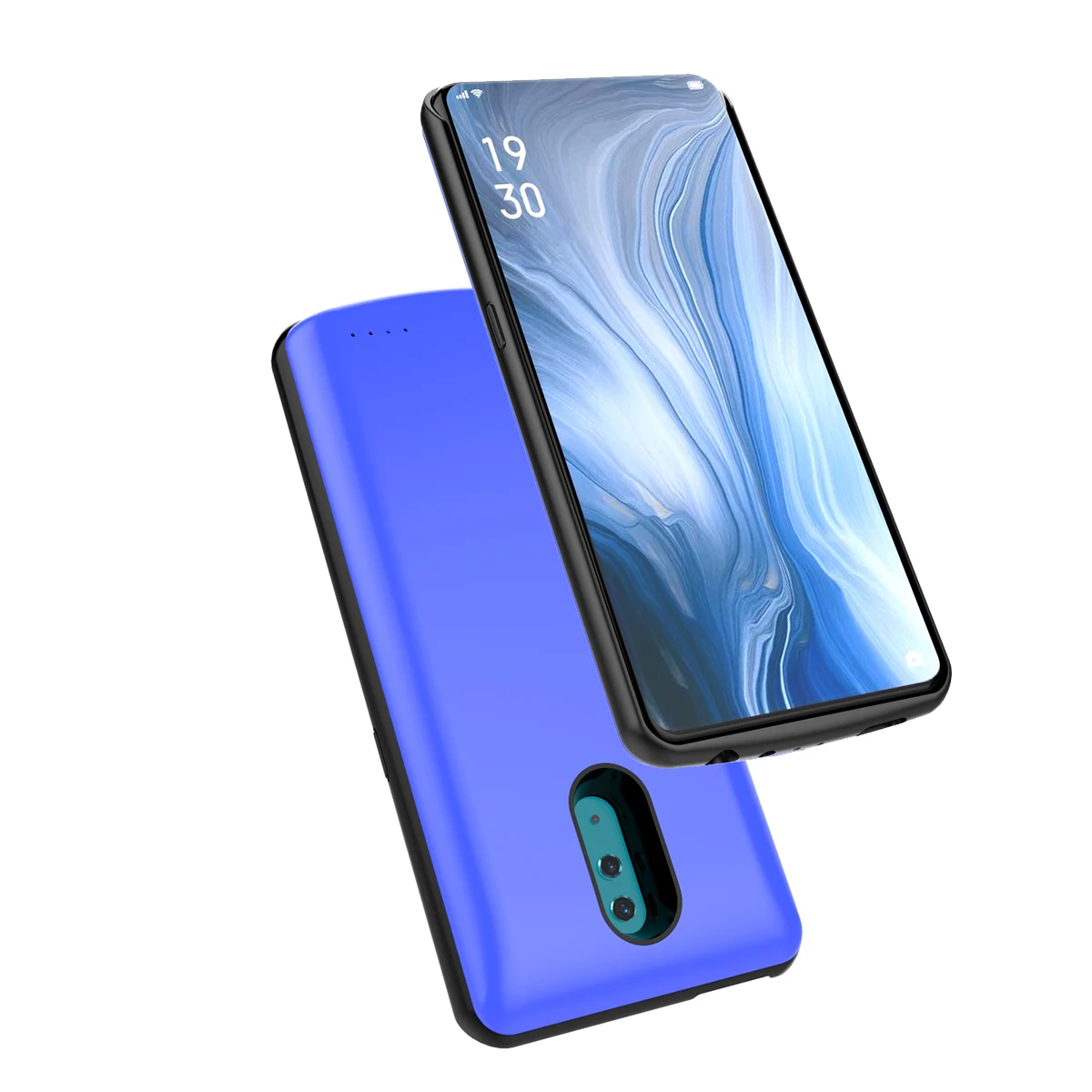 Для Oneplus 7 Батарея Зарядное устройство чехол тонкий 6500 мА/ч расширенное