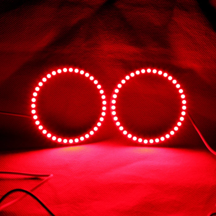 

Angel Eyes Multi-Color RGB LED Turn Light Headlights DRL Remote Kit - 2PCS (60/70/80/85/90/94/100/106/110/115/120/126/140 MM)