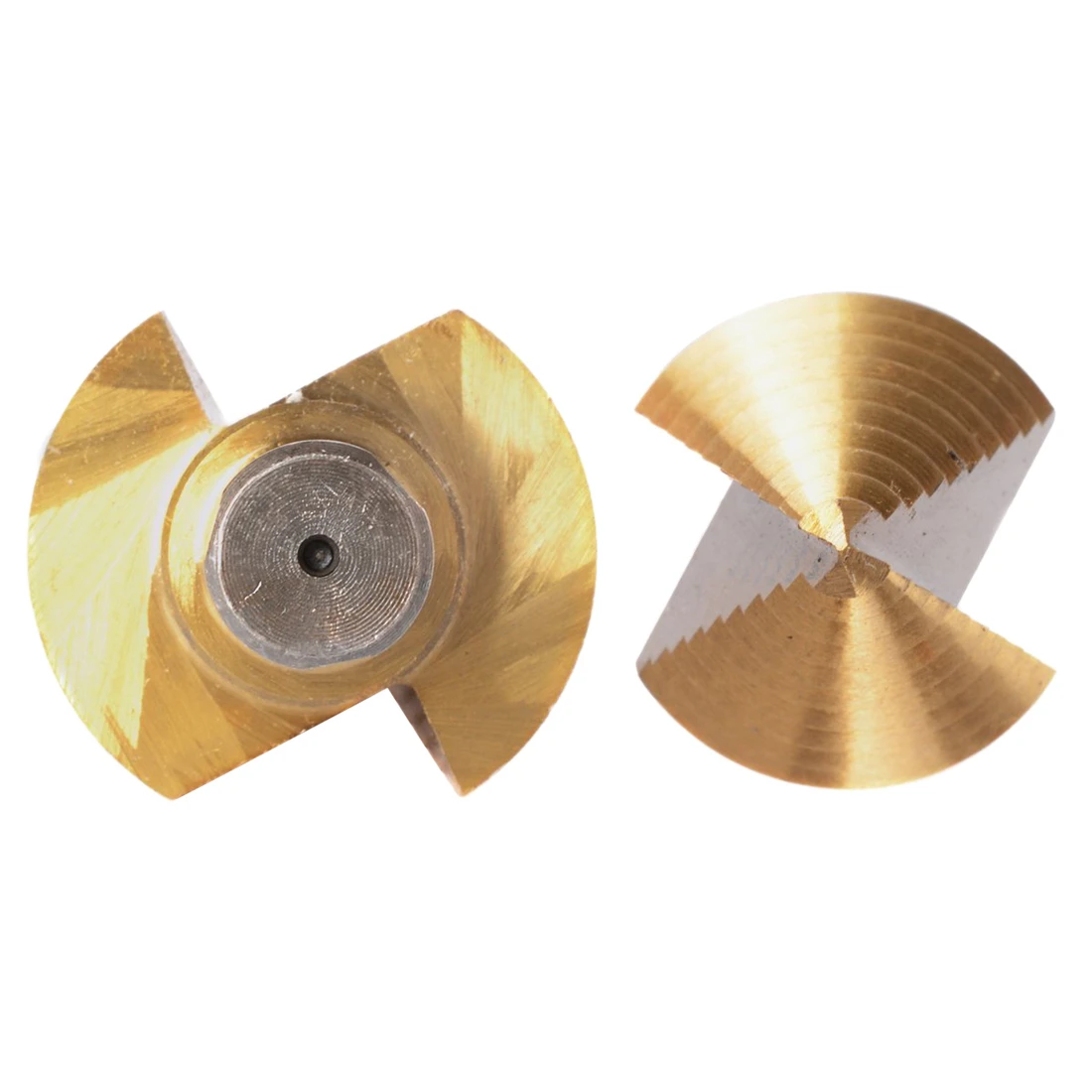 1/4 - 1-3/8 inch Titanium Steel Metal UNI Variable Stepped Down Drill Bit Unbit Tool Gold drill bit set tools 1/4 - 1-3/8 inch Titanium Steel Metal UNI Variable Stepped Down Drill Bit Unbit Tool Gold drill bit set tools