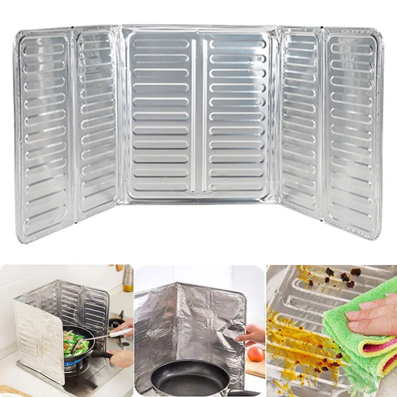 Removable Cooking Frying Oil Gas Oil-Proof Splash Guard Board Kitchenware Kitchen Accessories Cooking Tools Cocina Gadget