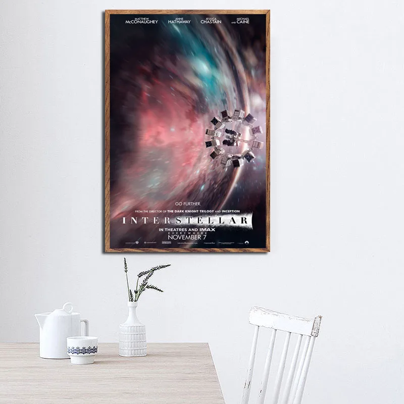 P254 Межзвездный классический Sci-Fi фильм художественная живопись Шелковый Холст плакат настенный домашний декор