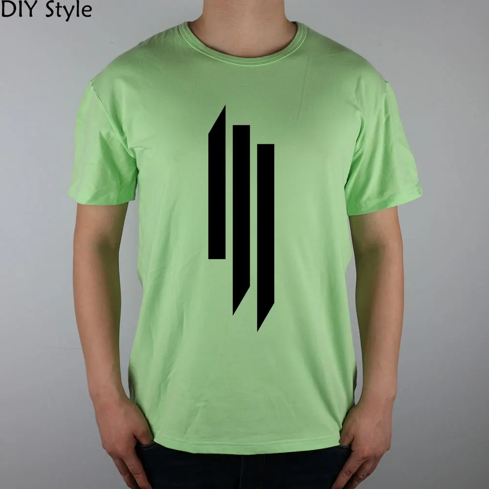Футболка ART SKRILLEX хлопок лайкра топ 11015 модный бренд Мужская футболка новинка|brand t