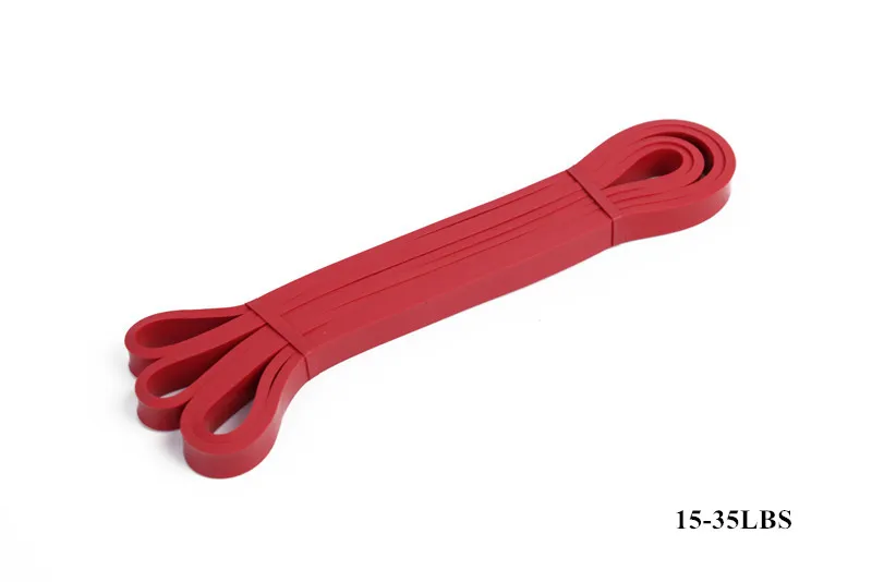 9 уровней фитнес-Эспандеры подтягивающие полосы сверхмощная Вспомогательная лента для помощи упражнениям/подвижности/растягивания/силового подъема - Цвет: Red 13