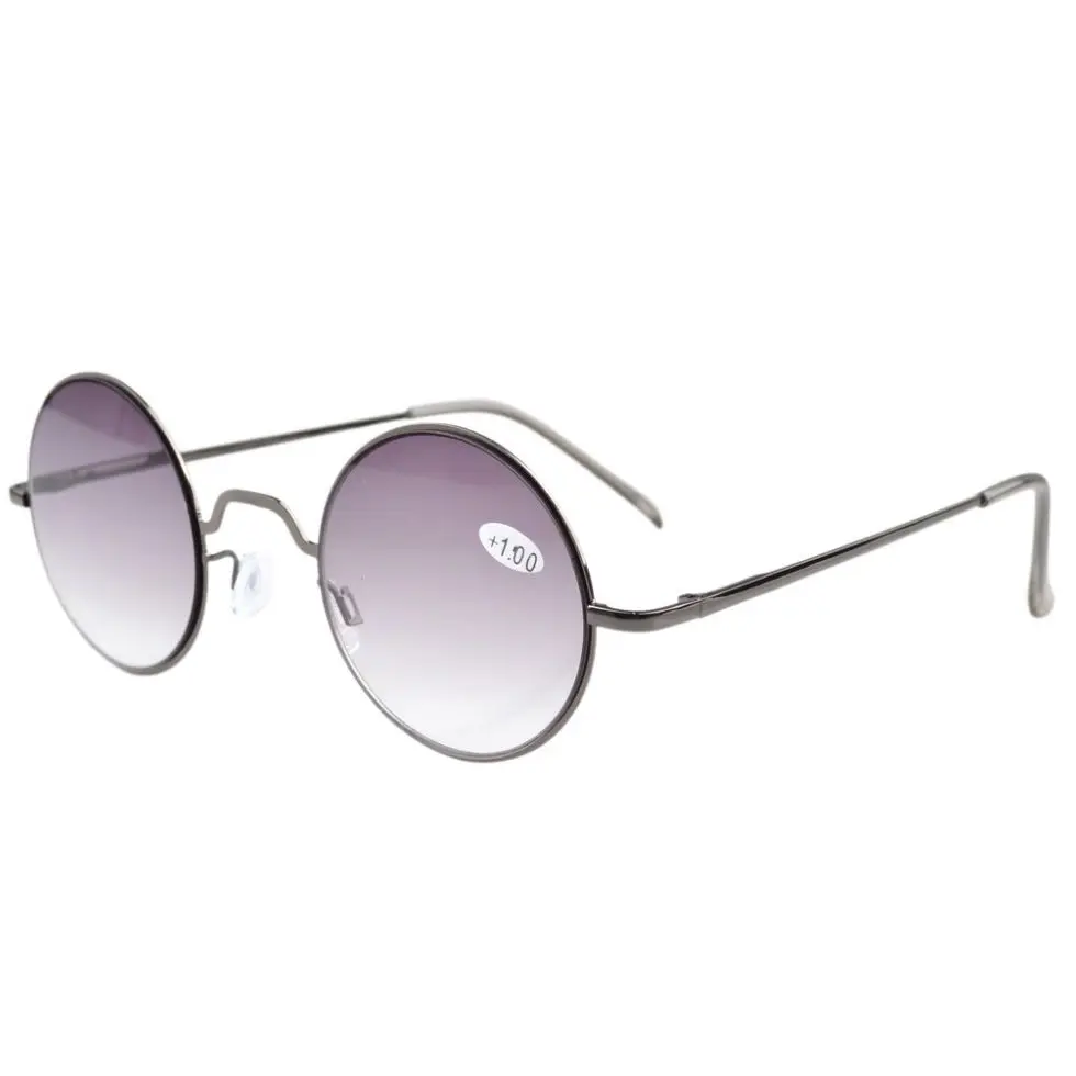 R1503 Eyekepper font b Tinted b font Lens Spring Hinges Retro Round Reading font b Glasses