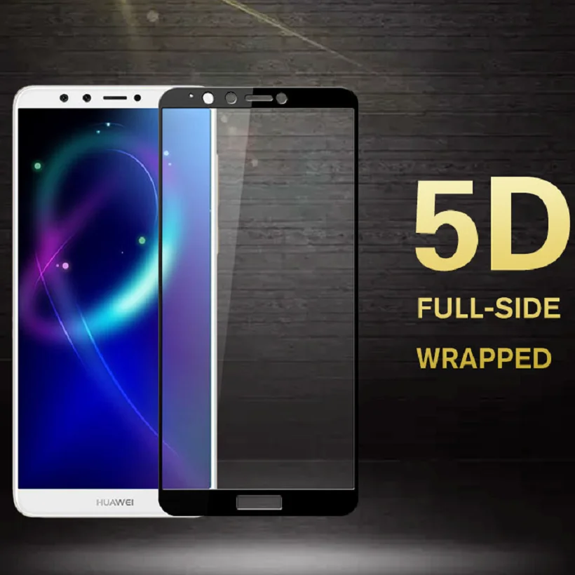 

Protective Glass For Huawei Y9 2018 Glass Screen Protector Huawei P10 Enjoy 8 Plus Tempered Glass Victoria VTR-L09 VTR-L29