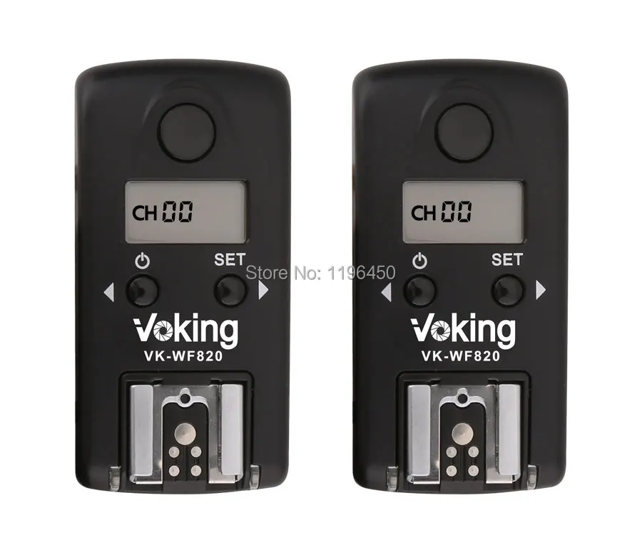 

Voking VK-WF820-N1 2.4G Wireless remote transceivers Flash trigger for Nikon D3/D3X/D100/D200/D300/D300S/D700/D800/D800E