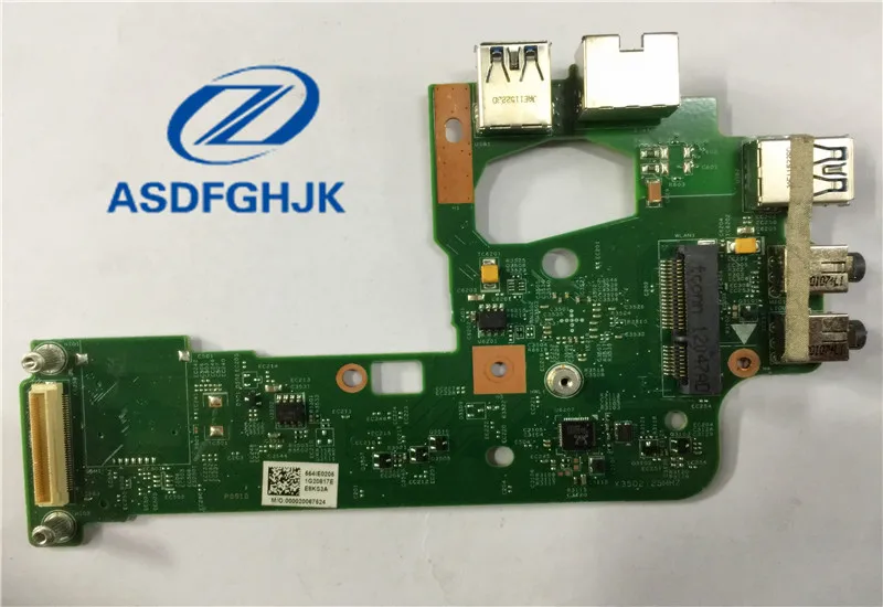 Новинка оригинал для dell N5110 звуковая плата USB BOARD DQ15 TI IO board 488.4ie15.031 10737 3 100% ТЕСТ ОК|usb
