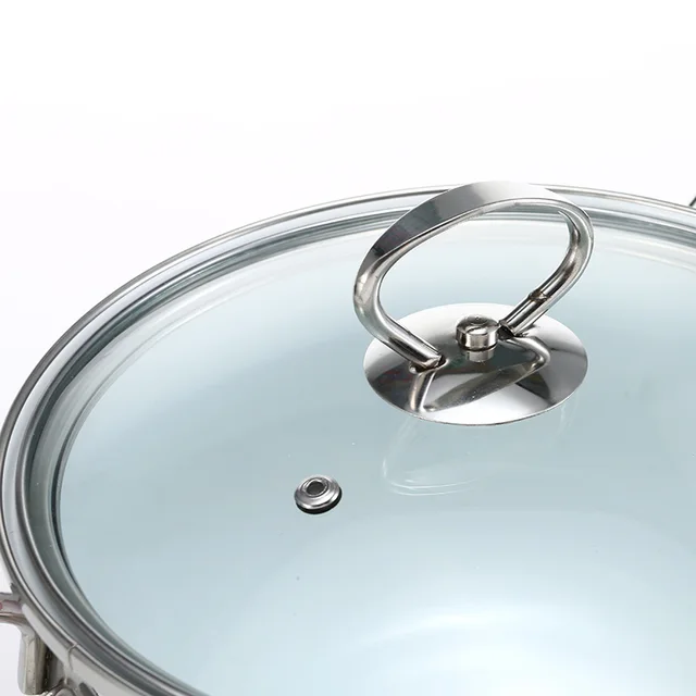 3500 Ml -Es Rakott Vastag Zománc Leves Edény Rozsdamentes Acél Főzőlap Indukciós Univerzális - Image 4