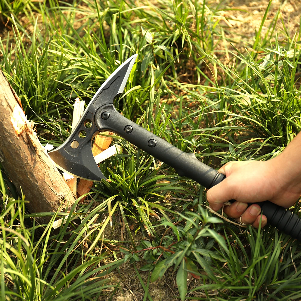 

Stainless Steel Multifunctional Axe Outdoor Tactical Hunting Camping Household Survival Fire Control Machetes Hatchet Hand Tools