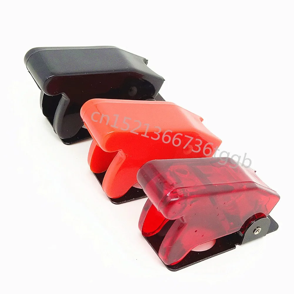 

5pcs Toggle button switch protective cap protective cover 12MM opening anti-misoperation cover car modified aircraft cover lever
