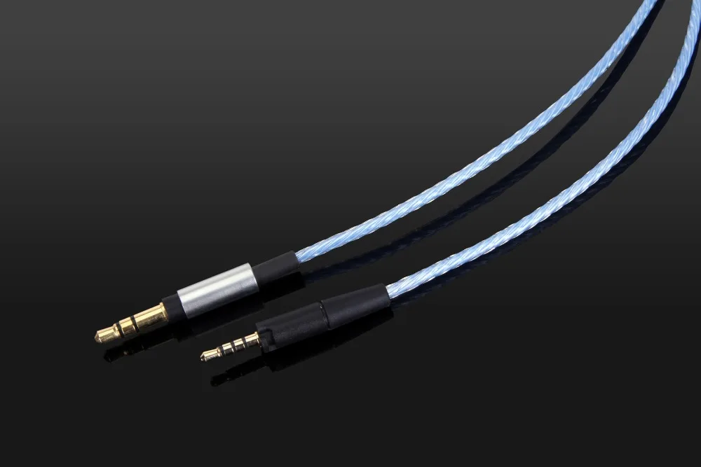 Новая замена обновления серебряный аудио кабель для Sennheise HD 4.30i HD 4,30G 4.40BT 4,50 BTNC 400S Наушники-3 цвета