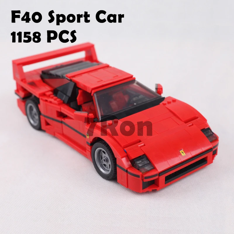 

Technic series 21004 Ferrarie F40 Sports Car Model Building Blocks Kits Bricks Toys Compatible with lego 10248