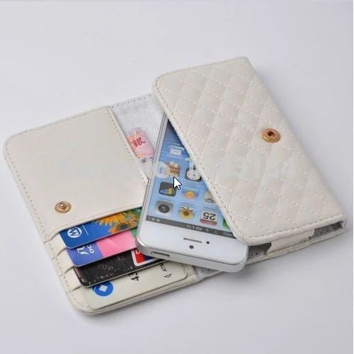 Hot Portable Flip Wallet Leather Case Cover for Huawei Ascend W1 |