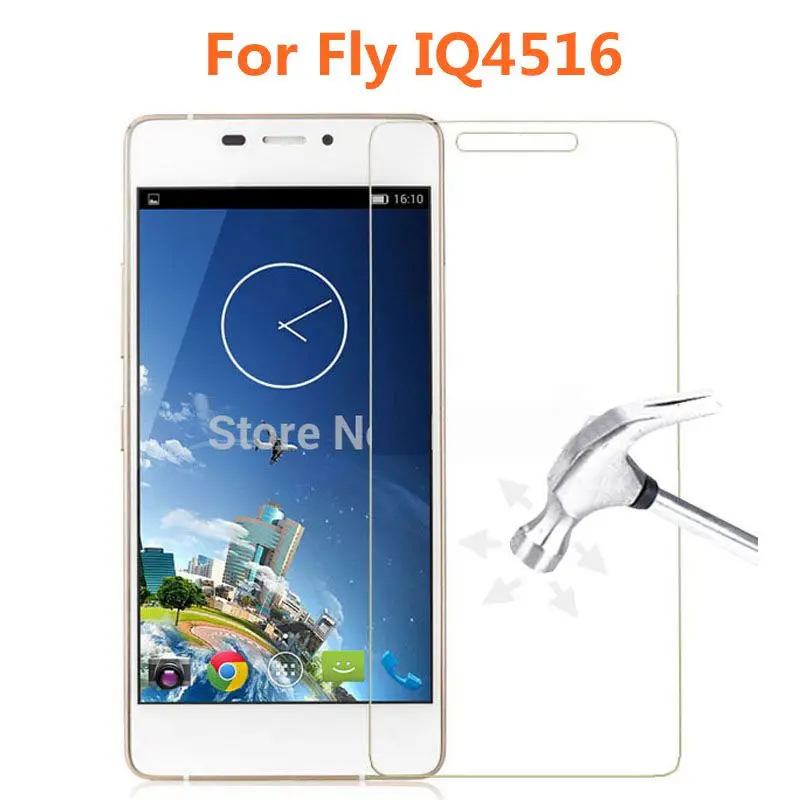 

Fly IQ4516 Tempered Glass Original 9H Protective Film Explosion-proof Screen Protector for fly tornado octa 4516