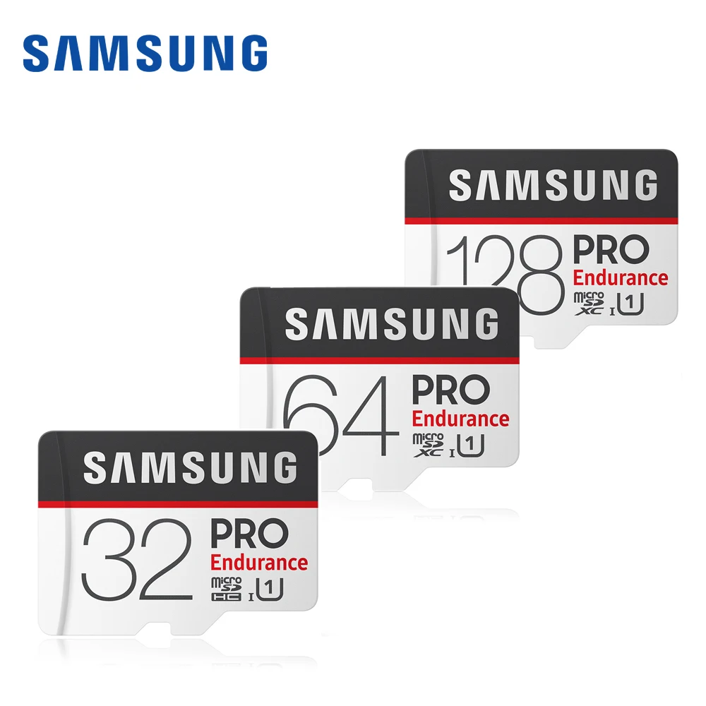 Карта памяти Samsung 100 МБ/с. с управляемым компьютером дисплеем, система видеонаблюдения, SD card 64 ГБ 32 ГБ 128 ГБ Class10 U1 4 k HD, бстросокростной-аналого-цифровой преобразователь для карт Micro TF