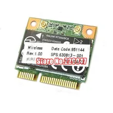 Pengiriman бесплатно Ralink Rt3592 rt3592bc8 630813-001 300 m jaringan nirkabel pcie setengah kartu 3,0 bluetooth untuk для hp