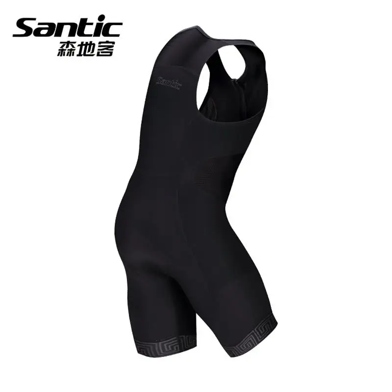 Santic мужской Триатлон без рукавов Быстросохнущий Skinsuit-Триатлон гонки дышащий Бег Плавание Велоспорт Джерси