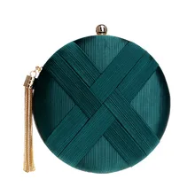 Fashion Women Bag Tassel Metal Small Day Clutch Purse Handbags Chain Shoulder Lady Evening Bags Phone Key Pocket Bags June19