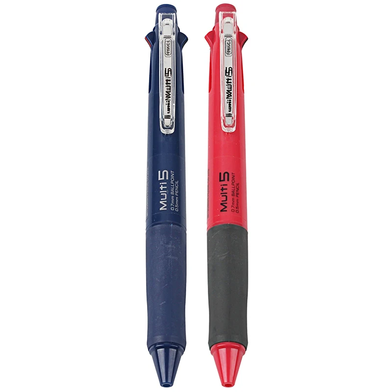 

UNI Mitsubishi MSE5-500Multifunction Four-color Ball-point Pen Core +05 Mechanical Pencil Ballpoint Pen 1PCS