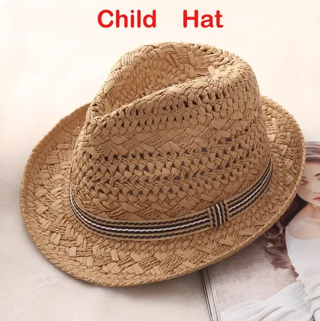 DCEBEY Handmade Weave Summer Hat For 