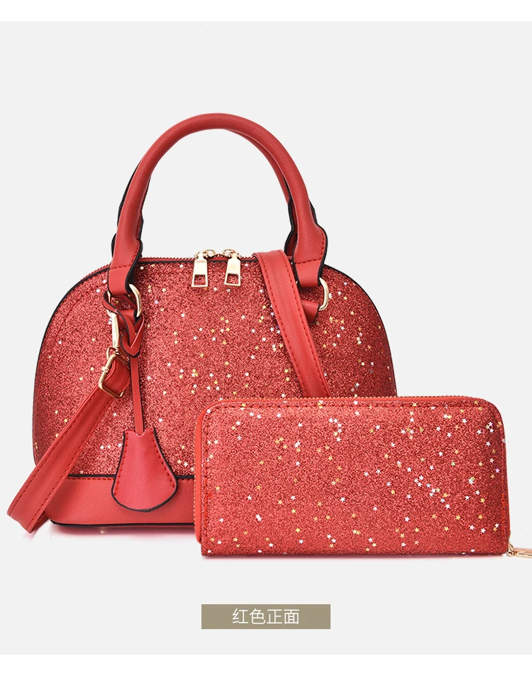 Женская сумка через плечо, сумка высокого качества из искусственной кожи, модная трендовая сумка, большая емкость, комплект из 2 предметов, MIWIND, новинка