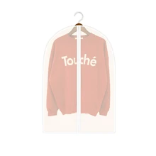 Чехол для одежды костюм пальто платье протектор сумка для хранения прозрачный чехол для одежды водонепроницаемые чехлы для одежды полностью закрытый