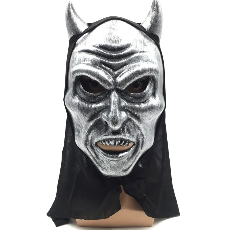 Buy PoeticExst adult cosplay silver color full face