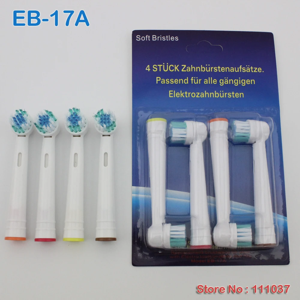 

EB-17A Replacement Electric Toothbrush Heads Oral Percision Care 400pcs/lot Free Shipping