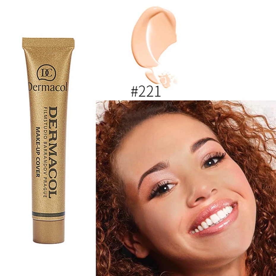 Dermacol Makeup Cover Authentic 100% Original 30g Primer Concealer Base Professional Dermacol Makeup Foundation Contour Palette