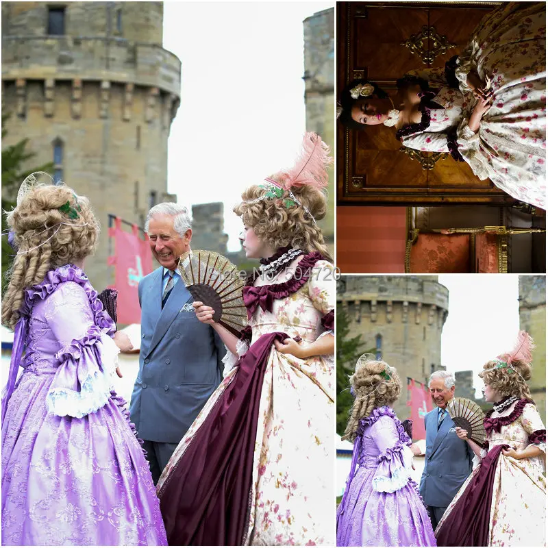 

Custom-madeR-106 19 century Vintage costume Victorian Gothic Lolita/Civil War Southern Belle Ball Halloween dresses Sz US 6-26