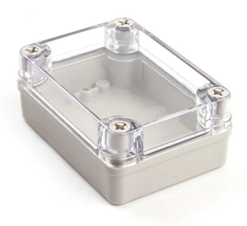 Más nueva cubierta transparente impermeable caja de conexiones de