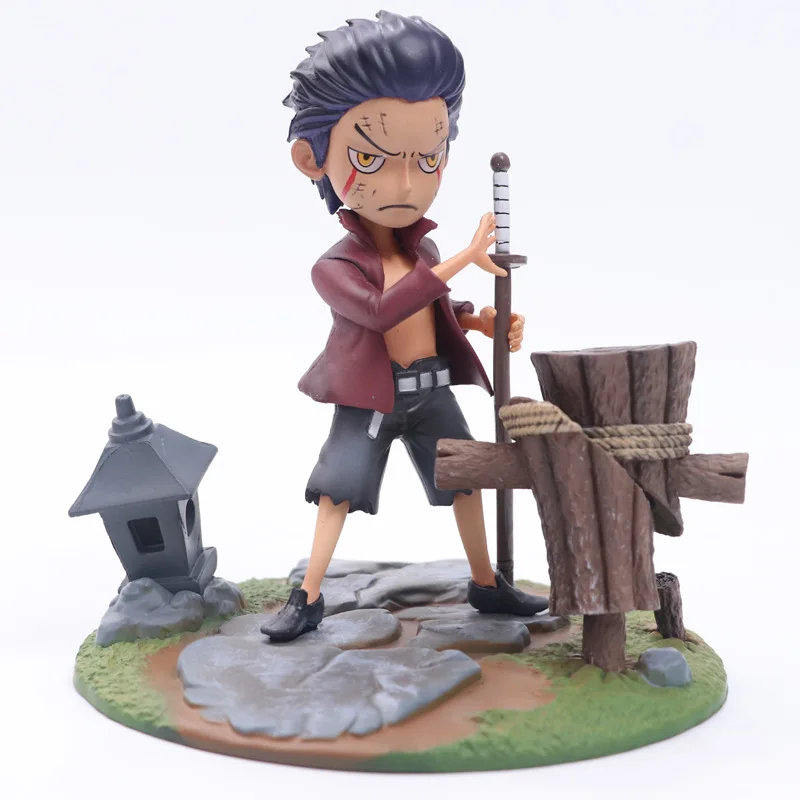 

Delicate Craft PVC ONE PIECE Childhood Dracule Mihawk eye Action Figure Anime Luffy Model Toy Boys Gift Collectibles Decoration