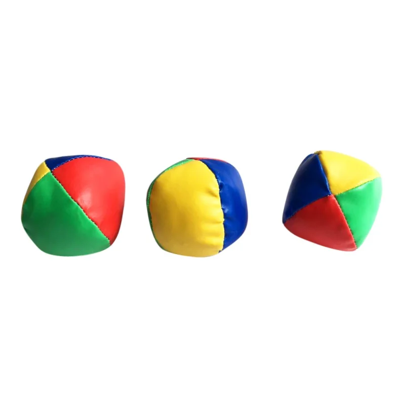 Набор из 3 предметов, жонглирующие шары, Классическая сумка в виде фасоли, Волшебная цирковая игрушка для начинающих детей, детские