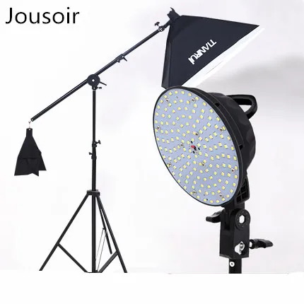 

Adjustable LED photo lamp overhead light frame light box set photography studio overhead light CD15