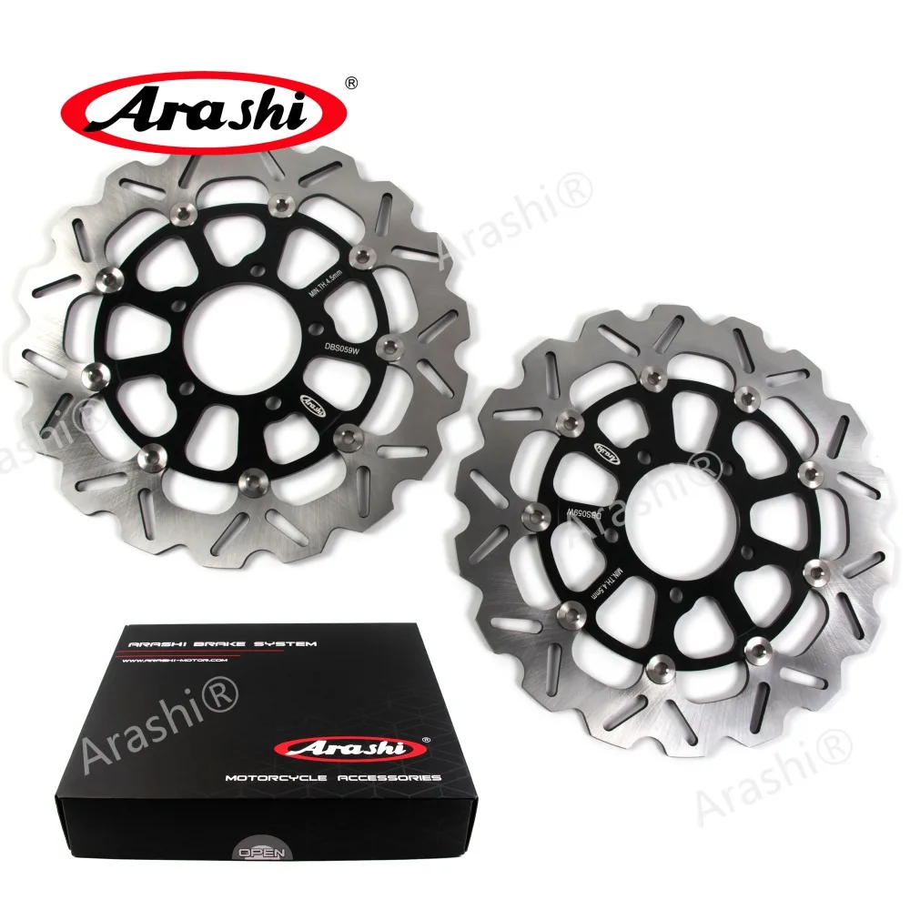 Arashi 2 шт. для KAWASAKI ZZR1400 2006 2007 CNC передние тормозные диски ZZR 1400 ABS 2020 ZX6R Z 800 1000 Z800e ZX10R