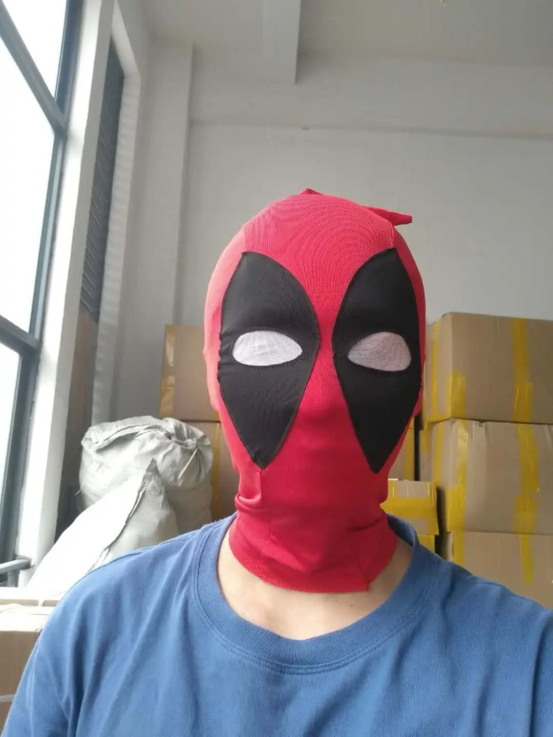 

Deadpool Masks X-Men Intern Superhero Balaclava Halloween Cosplay Neck Hood Full Face Mask Costume Hats Headgear Party