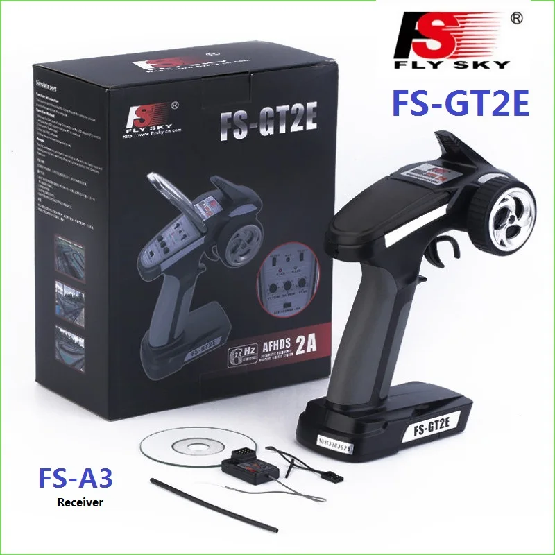 Flysky FS-GT2E AFHDS 2A 2 4g 2CH радио Системы передатчик с FS-A3 приемник для пульт ДУ