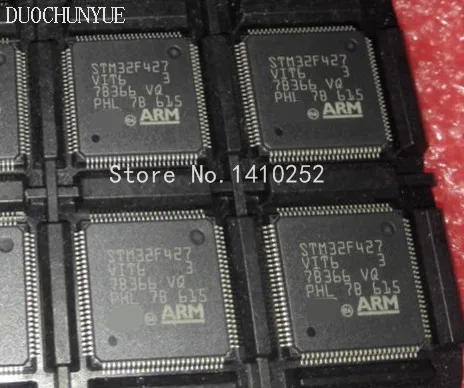 10 шт. STM32F427VIT6 STM32F427 LQFP-100 Модуль Новая фотография Бесплатная доставка | Электроника